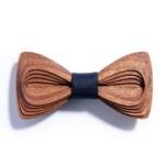 wooden bow tie SR Antero mahogany by hermandia